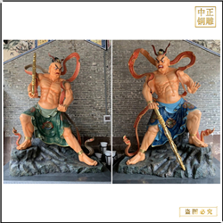 銅佛像中金剛力士是指什么神